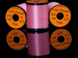 UNI Thread - bindetråd-Pink-6/0