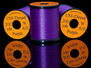 UNI Thread - bindetråd-Purple-8/0