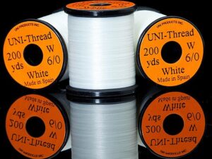 UNI Thread - bindetråd-White-8/0