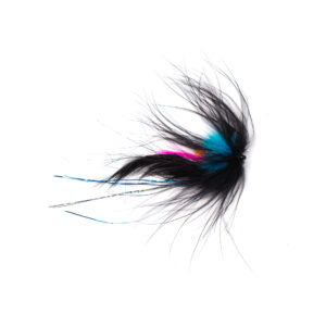 Unique Flies Jetstream Zonker Black/Blue, Rørflue