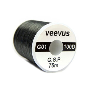 Veevus G.S.P+ Kevlar bindetråd Black 100D
