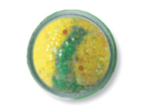 PowerBait Glitter Turbo Trout Bait-Spring Green/Yellow
