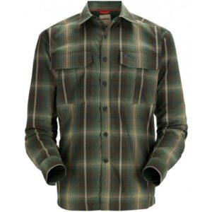 Simms Coldweather Skjorte Forest Hickory Plaid