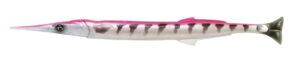 Savage Gear 3D Line Thru Needlefish Pulse Tail 2+1 Pink Barracuda