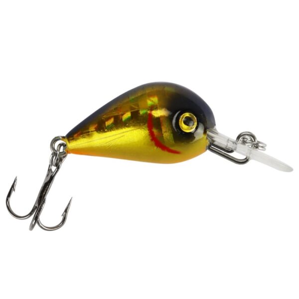 Viper Pro Ørred Tickler Wobler 2,5cm - 2,5gr Gold Nugget - Wobler