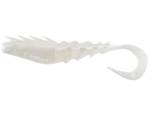 Berkley Gulp! Nemesis Prawn Curl Tail-125mm-Pearl White