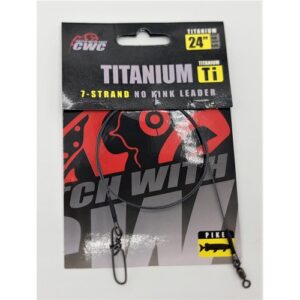 CWC Titanium Wire 7-Strand Leader 24', 75lb