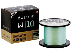 Påspoling af Fletline Westin W10 Morning mist 3kr pr meter 0.128 mm - 7.3 kg W10