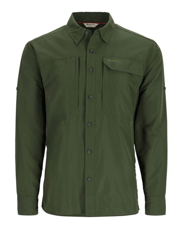 Simms Guide Shirt Medium Riffle Green