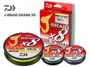 Daiwa J-Braid Grand X8-Grey-0,10mm