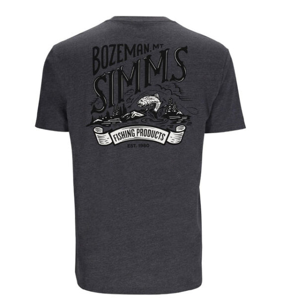 Simms Bozeman Scene T-Shirt Titanium L