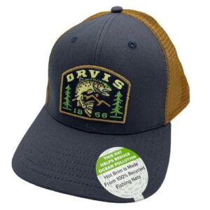 Orvis Mountain Trout Trucker Cap Navy