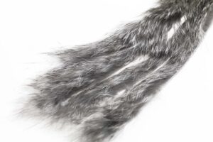 3 mm Rabbit Zonkerstrip - Natural Grey