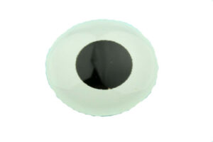 3D Epoxy Eyes - White