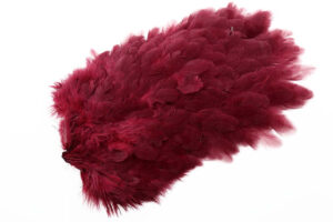 4B Whiting Hen Soft Saddle - Claret