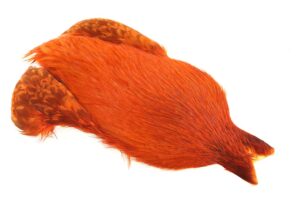 4B Whiting Rooster Cape - Burnt Orange