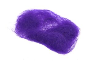 Angora Goat Dubbing - Purple