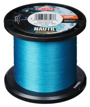 Berkley Nautil X8 Braid - Påspoling - 0,17mm