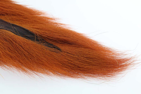 Bucktail Pieces - Burnt Orange