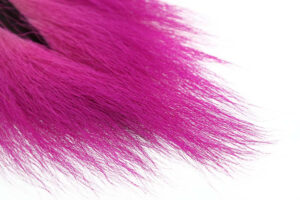 Bucktail Pieces - Fl. Cerise