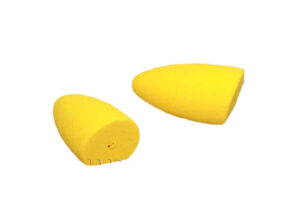 L Tapered Popper (2 stk) - Yellow