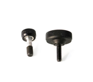 Master metal jaw adjusting screw and metal rotary tension screw