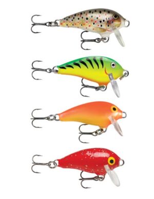 Rapala Mini Fat Rap 3cm - Red Holo Flake