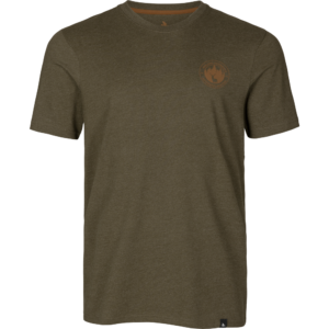 Seeland Saker T-shirt Pine green melange - S