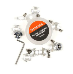 Simms G4 Pro Alumibite Star cleat studs (10-Pack)