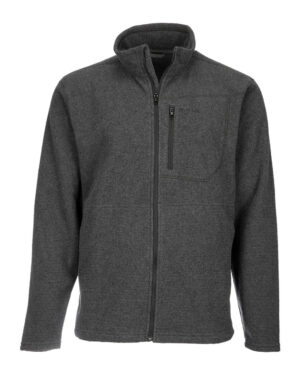 Simms Rivershed Full Zip - Carbon