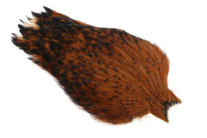 Whiting American Rooster Cape - Black laced Brown