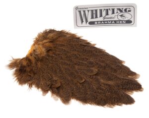 Whiting Brahma Saddle - March Brown