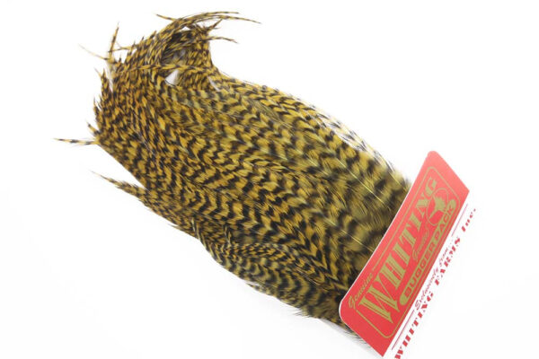 Whiting Bugger Pack - Grizzly Golden Olive