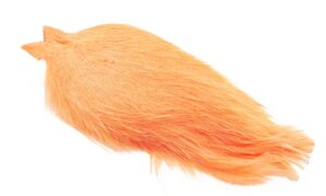 Whiting Coq de leon Cape - White dyed Salmon Pink