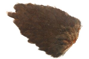 Whiting Coq de leon Hen Saddle - Speckled Brown