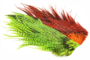 Whiting Rooster Coq de leon Predator pack - Chartreuse/Orange