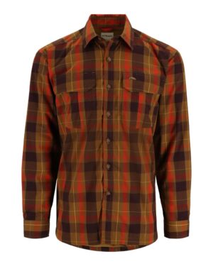 Simms ColdWeather Shirt - Bronzeback Logan Plaid