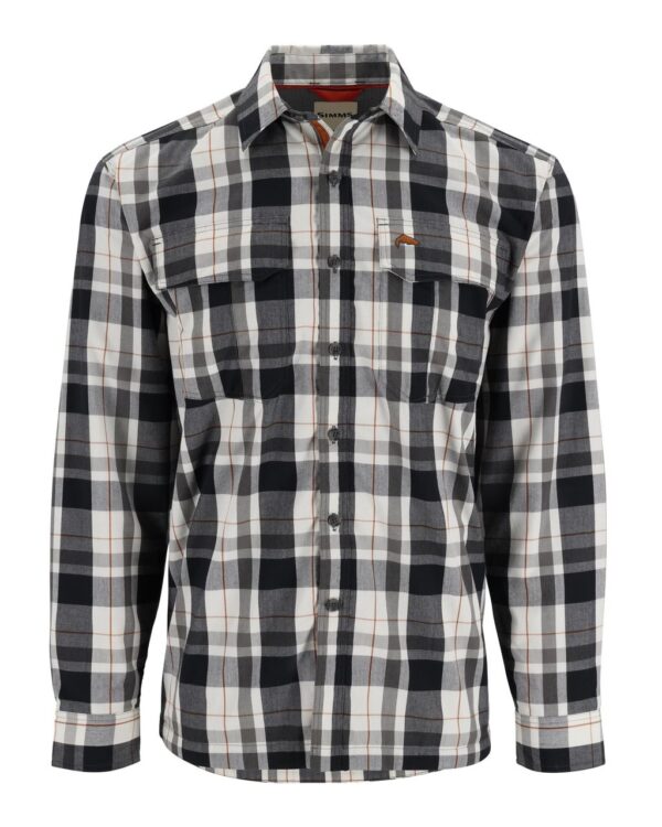 Simms ColdWeather Shirt - Gunmetal Logan Plaid