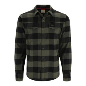 Simms Gallatin Flannel Skjorte Loden Buffalo Check