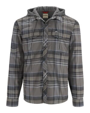 Simms ColdWeather Hoody - Gunmetal Neo Plaid