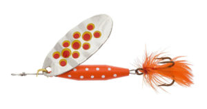 ABU Garcia Reflex Red Spinner Sølv/ Red Dot 18g
