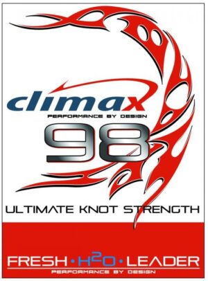 Climax 98 Salmon Leader 2 stk 12ft flueforfang 98 Salmon 12ft 25 lb 3,60 m 12 ft