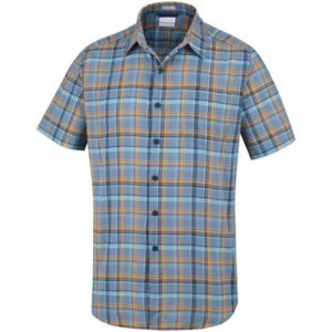Columbia Under Exposure YD Short Sleeve Shirt Mens, Mountain