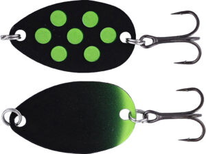 Fidusen 2.8g Micro blink Black/Green Dots