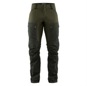 Fjällräven Keb Trousers Mens, Deep Forest / Laurel Green