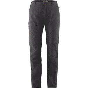 Fjällräven Travellers Zip Off Herre Bukser Dark Grey 54