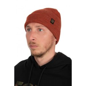 Fox Beanie Burnt Orange Marl