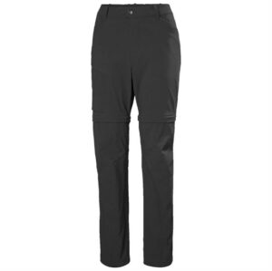 Helly Hansen Womens Elv Light Zip Off Pant, Ebony