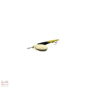 Karl K Skjern Å Spinner Sort-Gul/ Guld 20g
