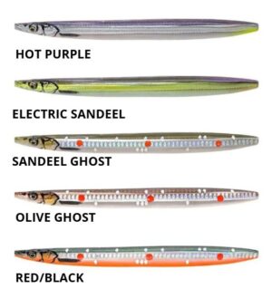 Savage Gear - LT Sandeel Loose Scales - Limited Edition - Hot Purple, 15g